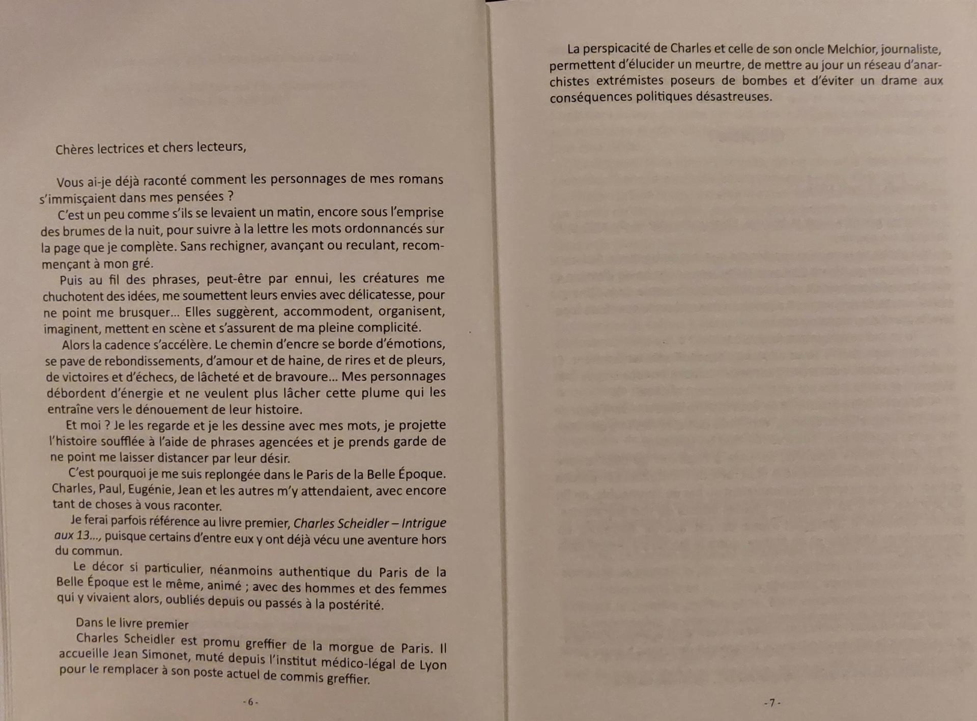 Eugénie Auget de Piégut - Introduction p6 et p7